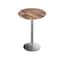 Holland Bar Stool Co 36 Tall OD214 St Steel Table Base w22 Diameter foot and 32 Diameter Rustic Top, IndoorOutdoor OD214-2236SSODS32RRustic - alternate 1